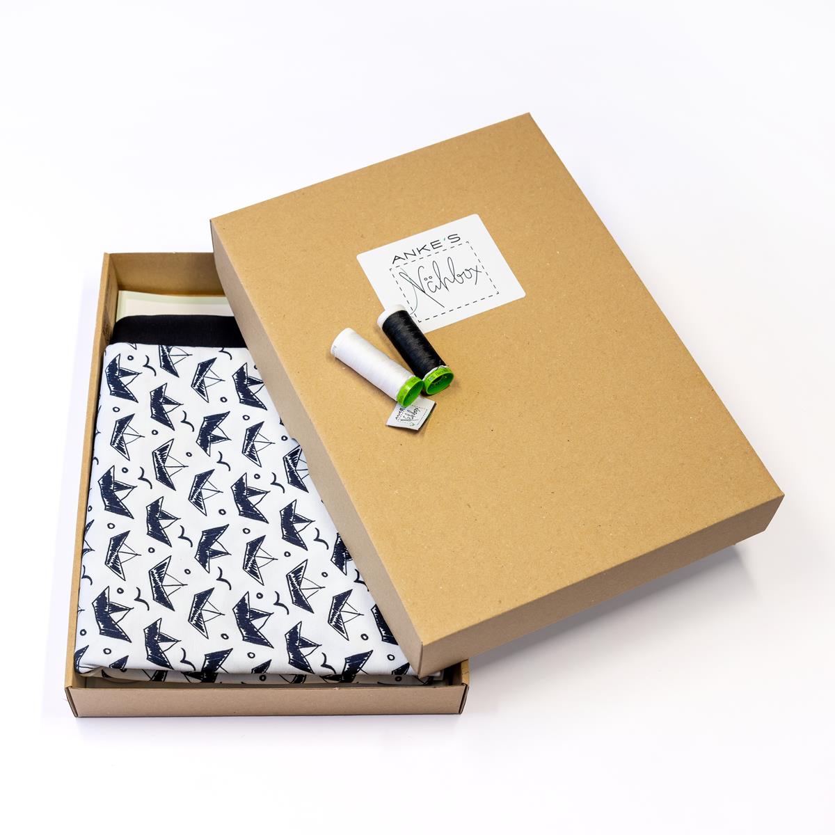 Nähbox Damen Shirt Boote Anke's Nähbox