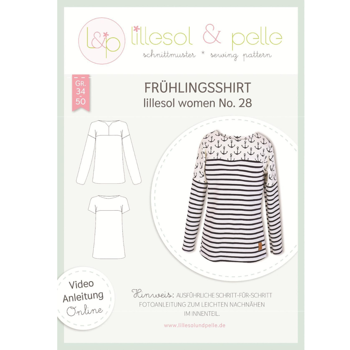 Nähbox Damen Shirt Anker Damenshirt Anke's Nähbox