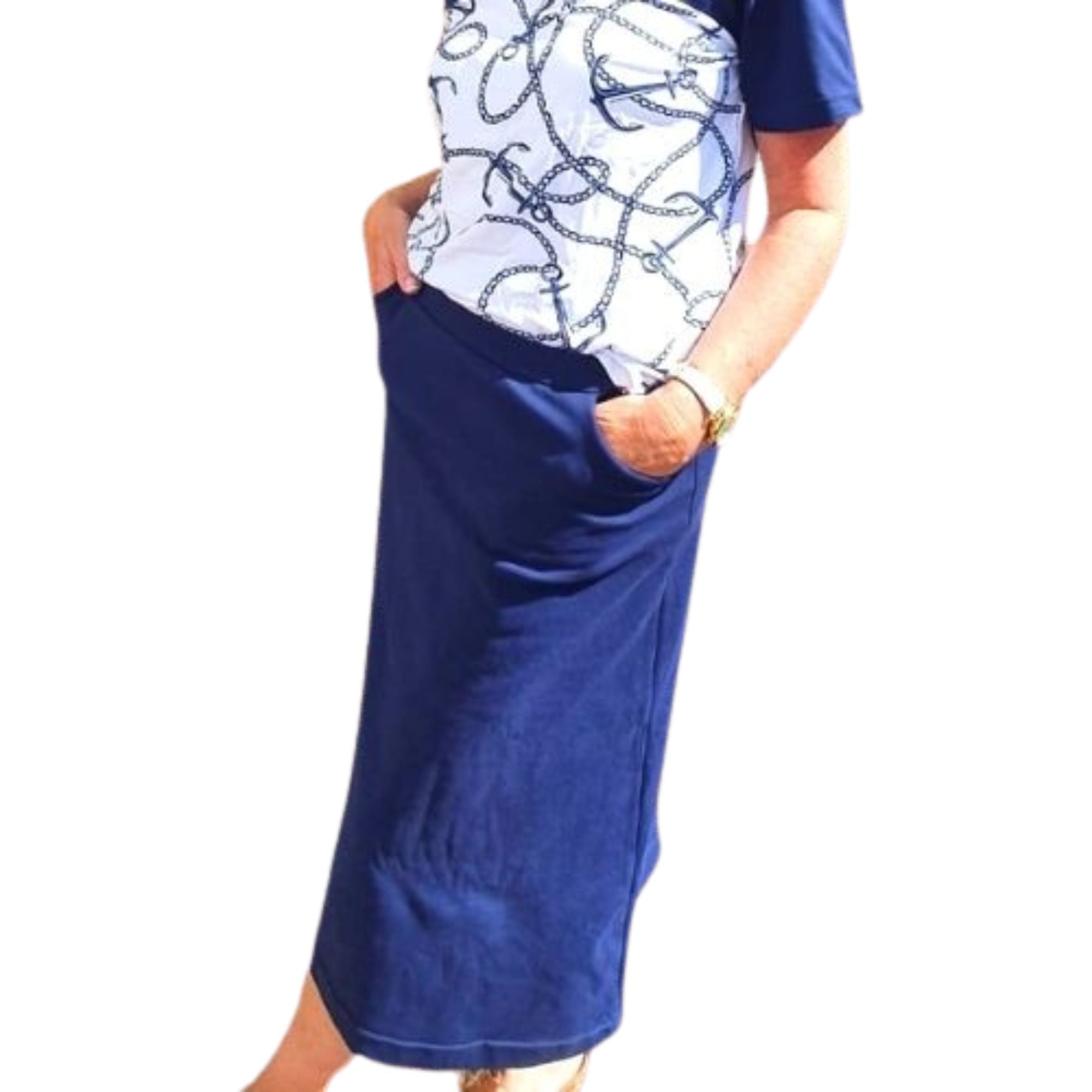 Nähbox Jerseyrock uni Anke's Nähbox