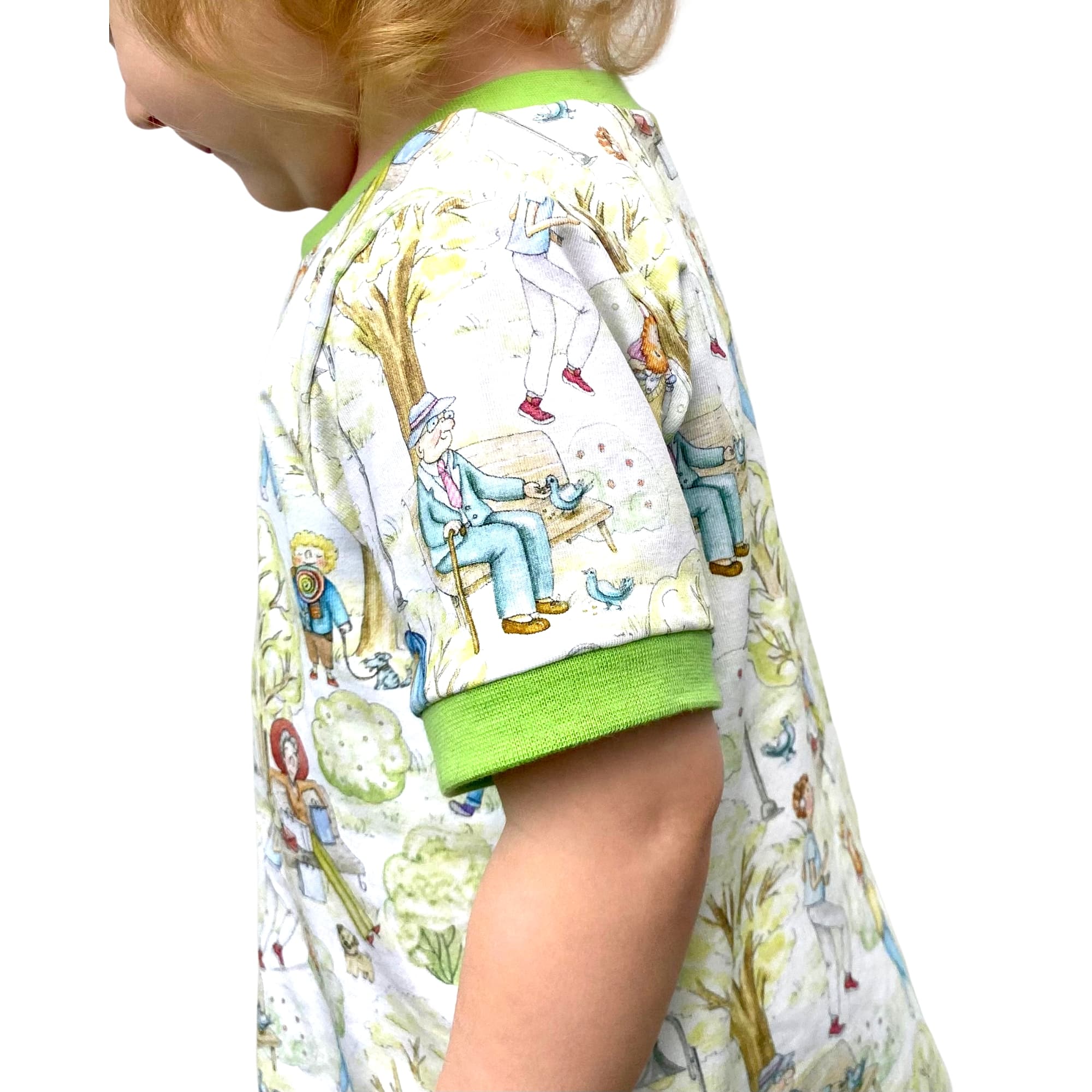 Nähbox Tunikakleid Kids Kleid Anke's Nähbox