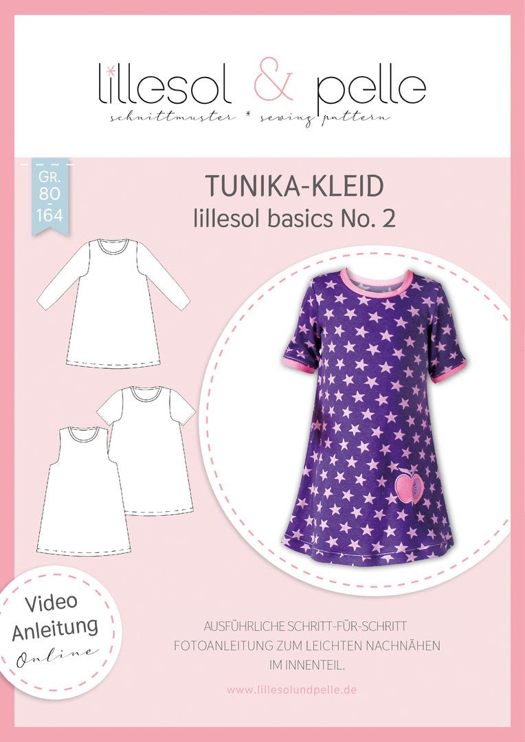 Nähbox Tunikakleid Kids Kleid Anke's Nähbox