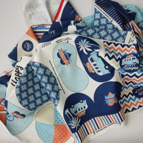 Canvas-Panel "Happy Camping" Nähbox Anke's Nähbox