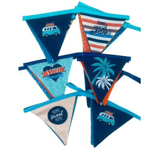 Canvas-Panel "Happy Camping" Nähbox Anke's Nähbox