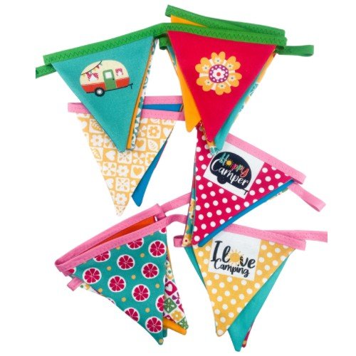 Campingpanel bunt Textiles Anke's Nähbox