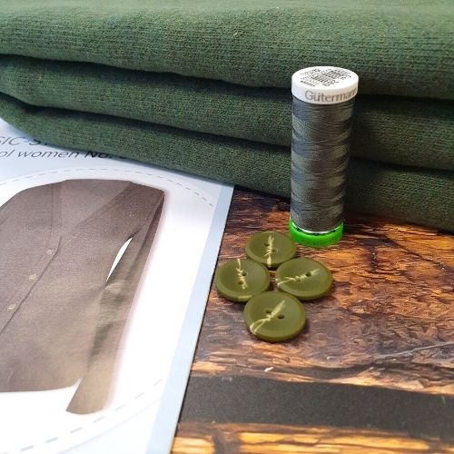 Nähbox Basic Strickjacke Strickjacke Anke's Nähbox