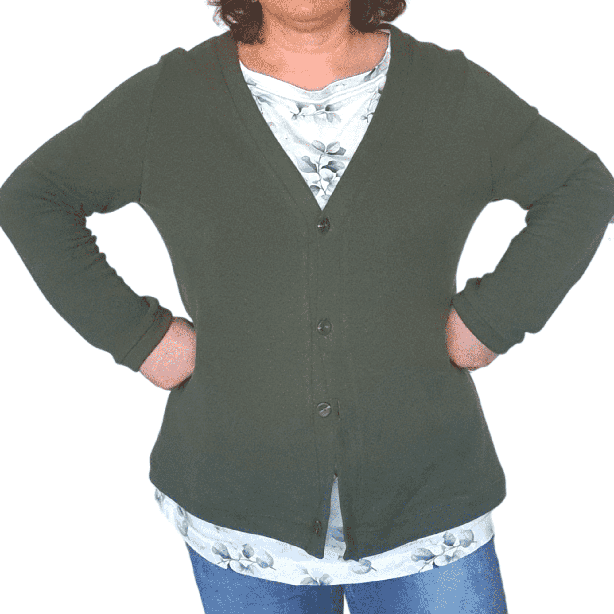 Nähbox Basic Strickjacke Strickjacke Anke's Nähbox