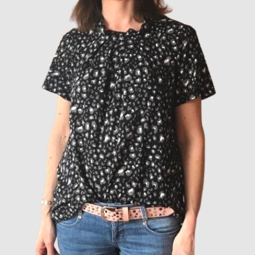 Nähbox Damen Bluse Leo Bluse Anke's Nähbox