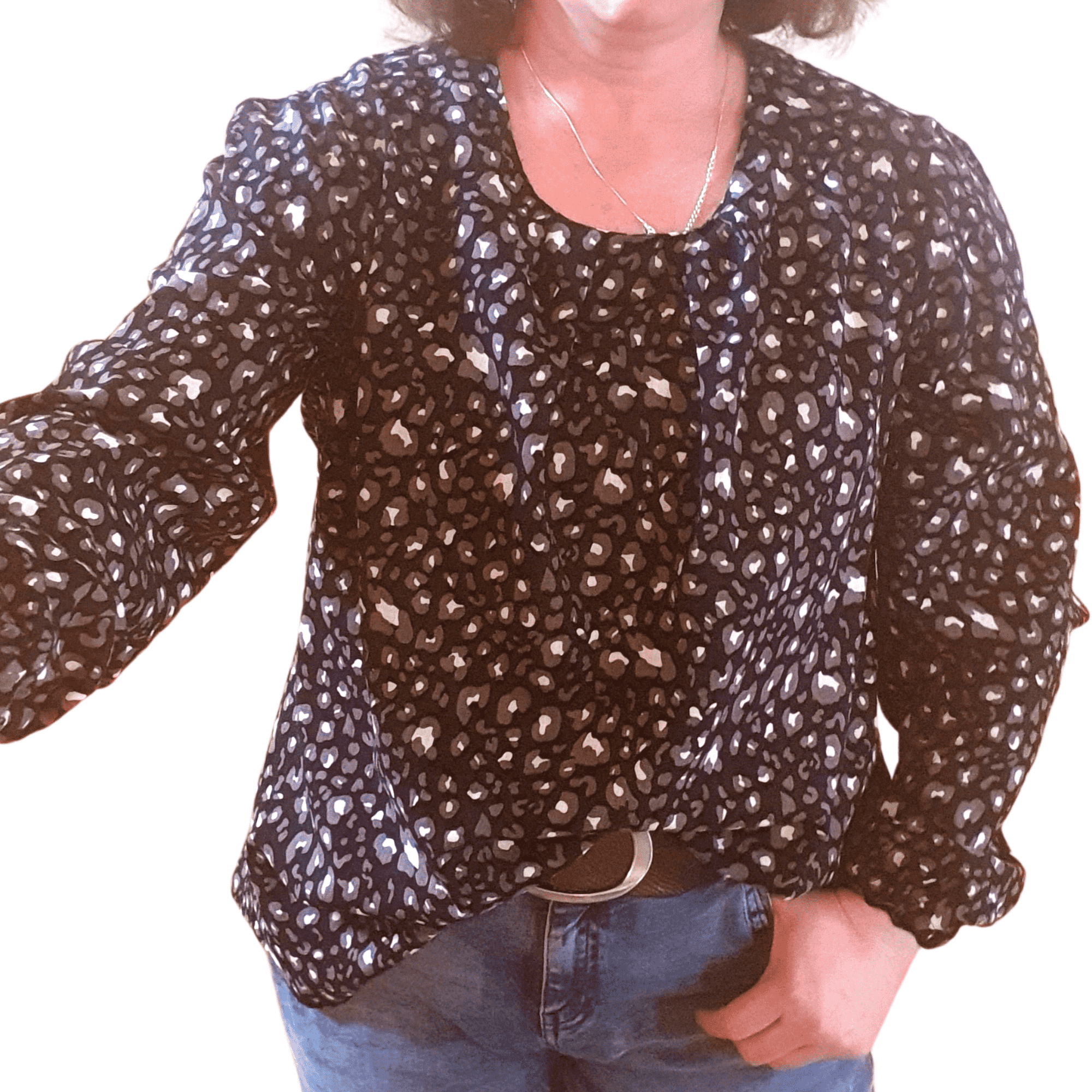 Nähbox Damen Bluse Leo Bluse Anke's Nähbox