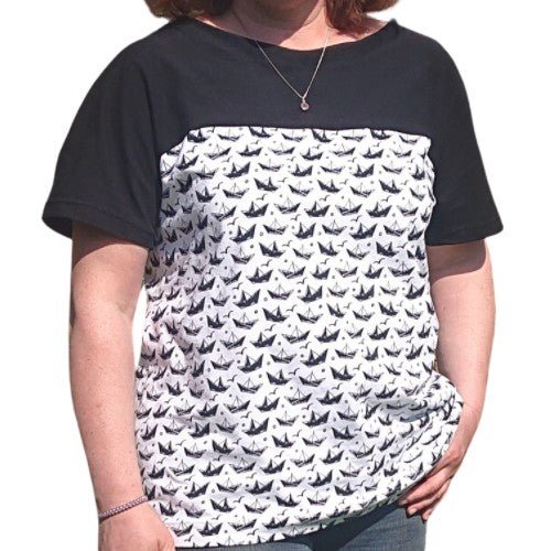 Nähbox Damen Shirt Boote Anke's Nähbox