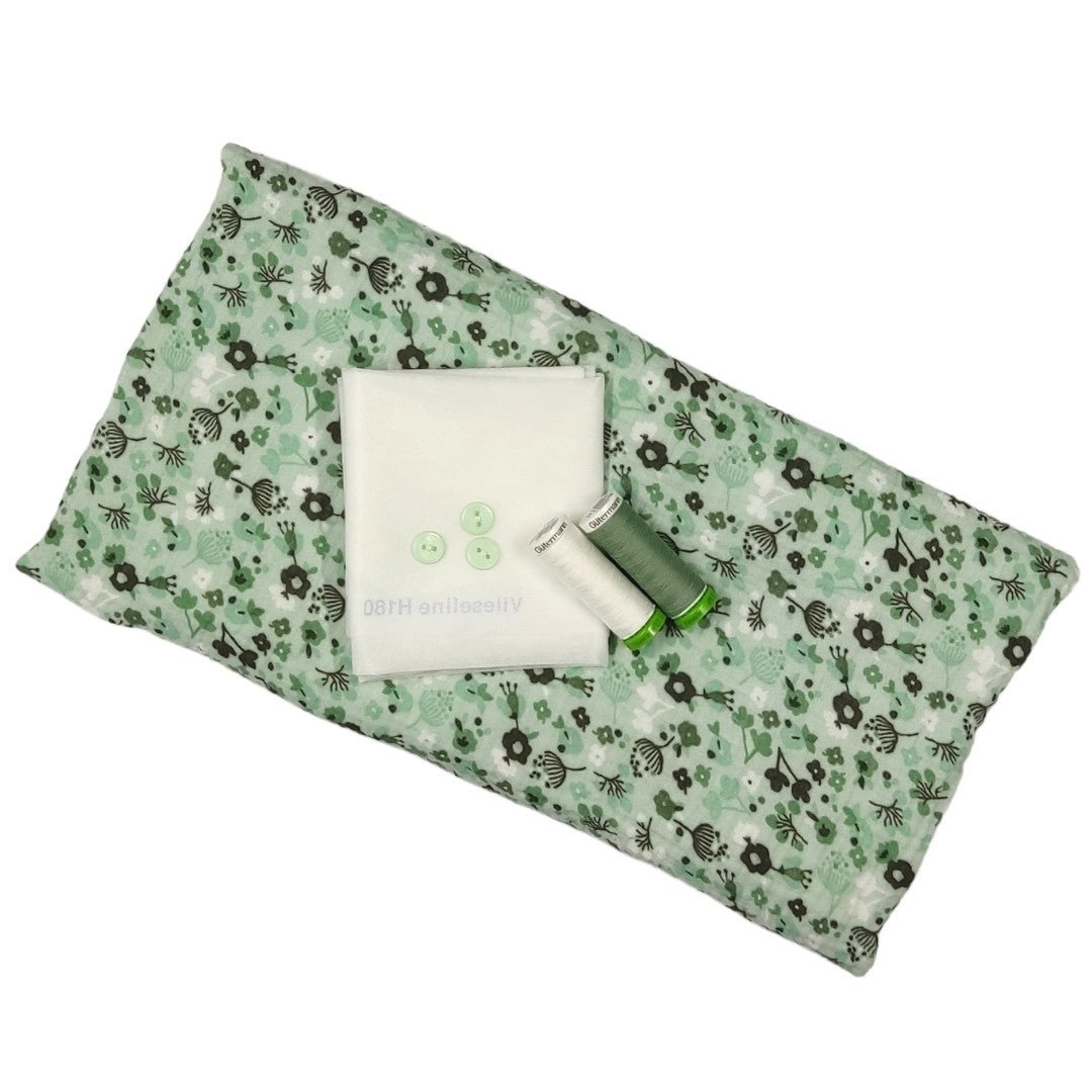 Nähbox Sommerkleid Valentina, floral Musselinkleid Anke's Nähbox