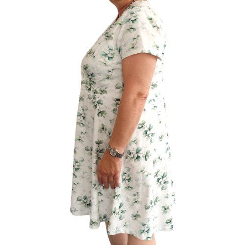 Nähbox Wickelkleid, Eukalyptus Kleid Anke's Nähbox