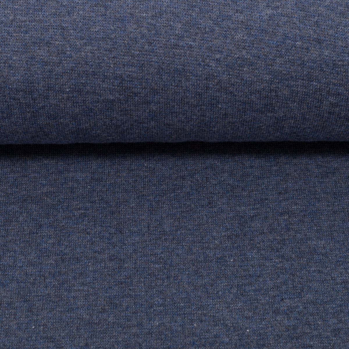 Bündchen "Heike-melange" jeansblau
