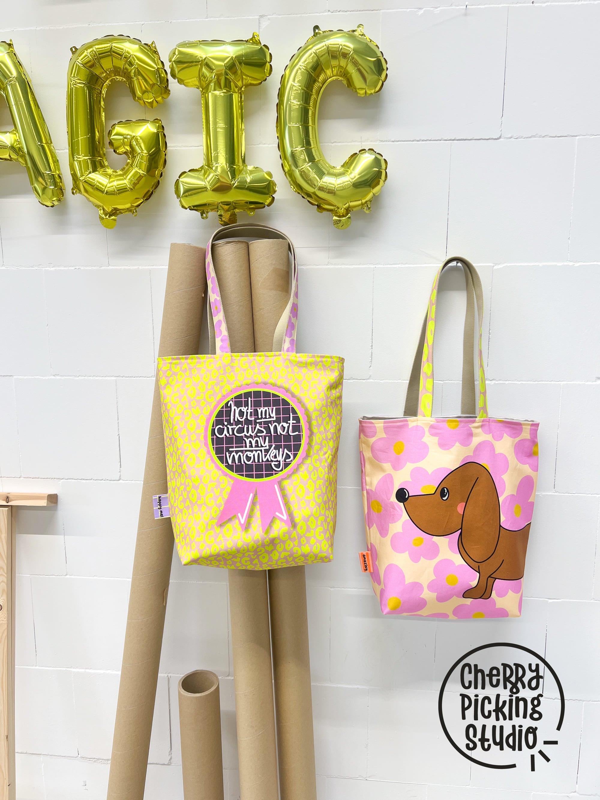 Taschenpanel "Cherry Picking Bag" 1