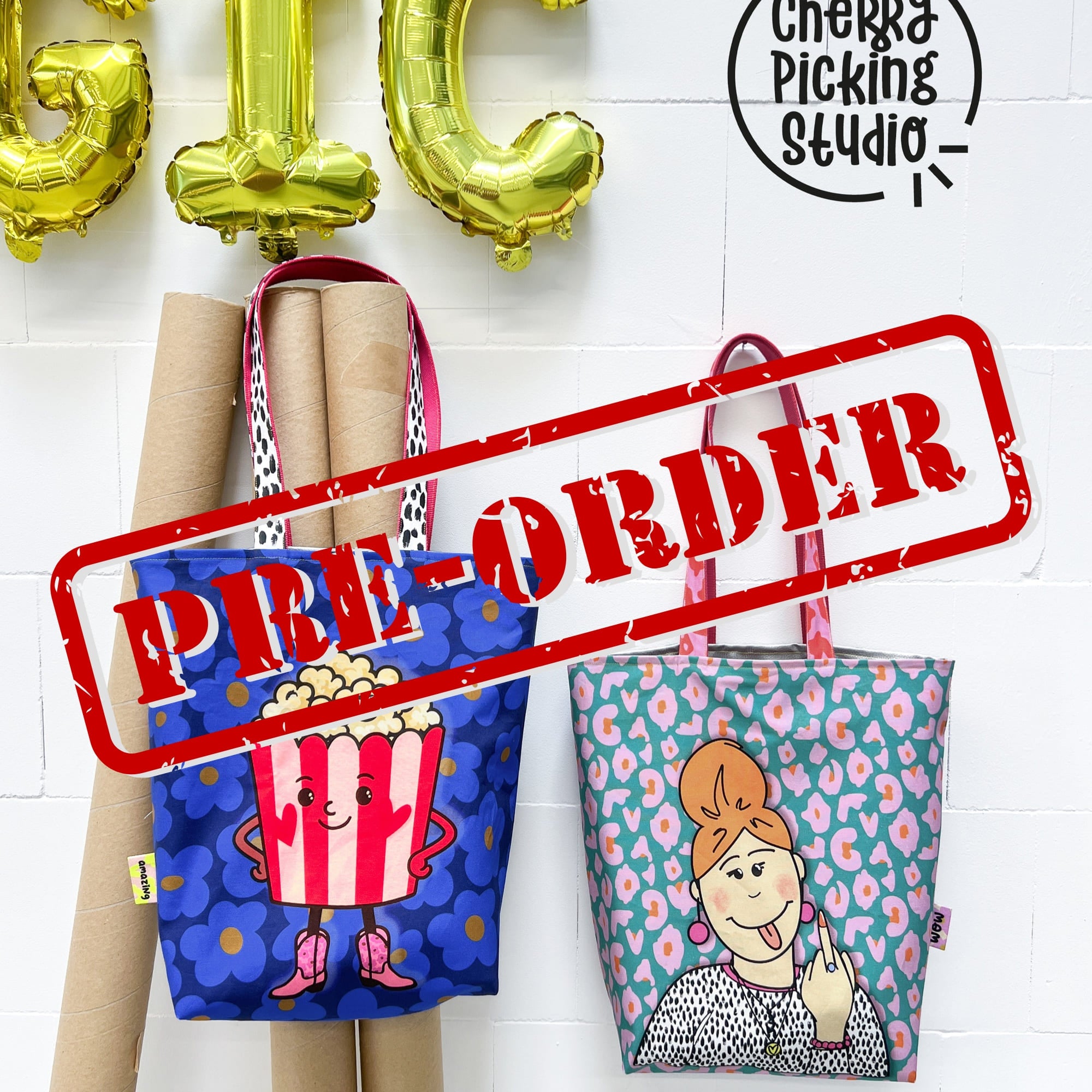 Taschenpanel "Cherry Picking Bag" 2
