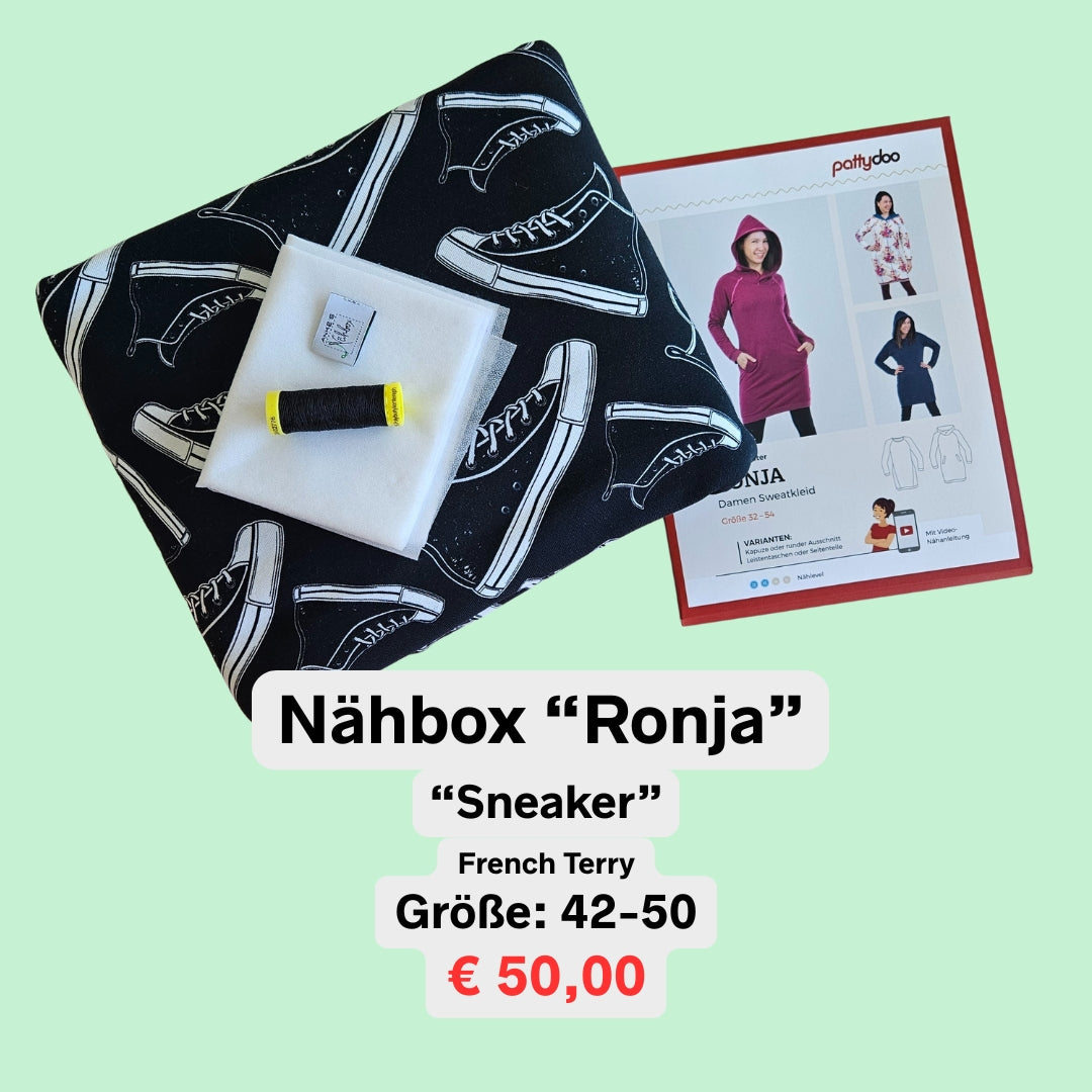 Nähbox "Ronja" Sneaker Größe 42-50